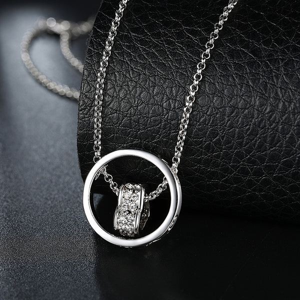 White Gold Necklace LSN591