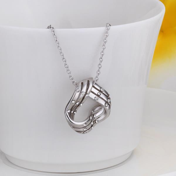 White Gold Necklace LSN635