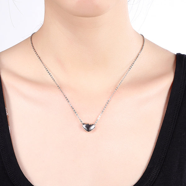 White Gold Necklace LSN640