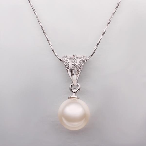 White Gold Necklace LSN641