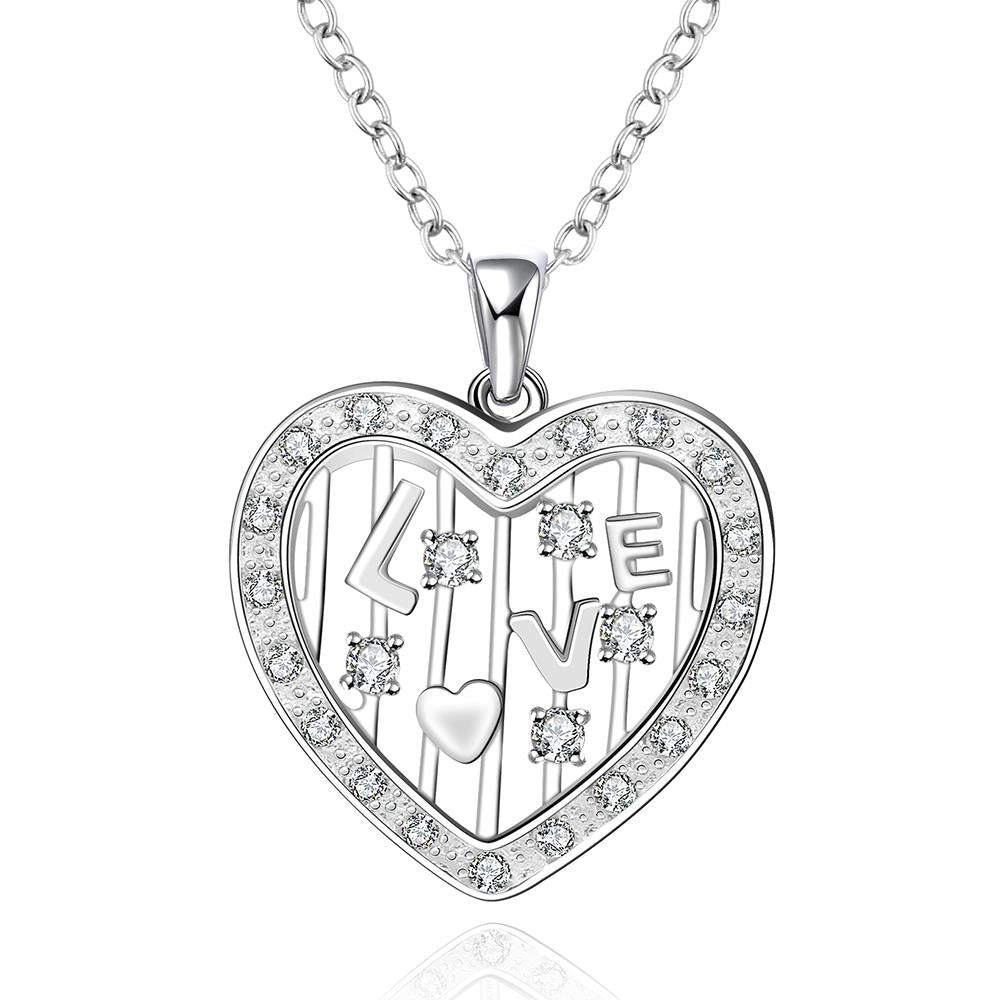 Silver Necklace LSN642