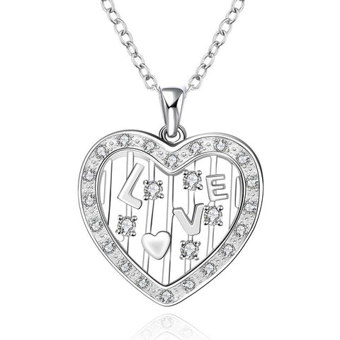 Silver Necklace LSN642