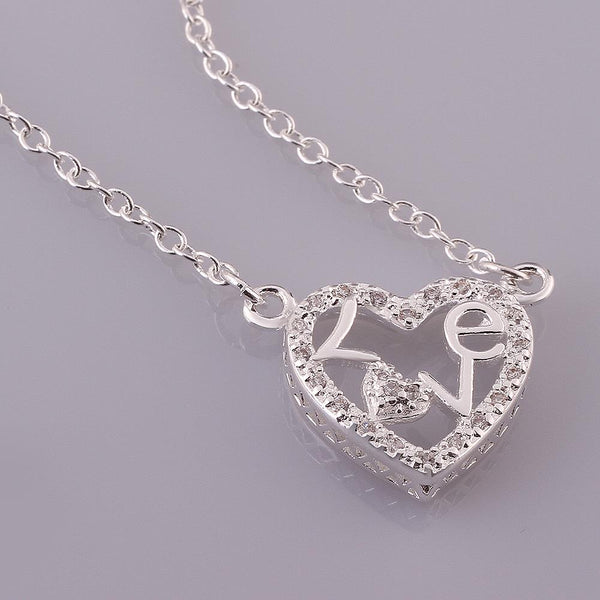 Silver Necklace LSN655