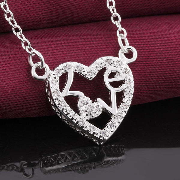 Silver Necklace LSN655
