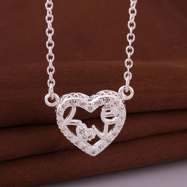 Silver Necklace LSN655