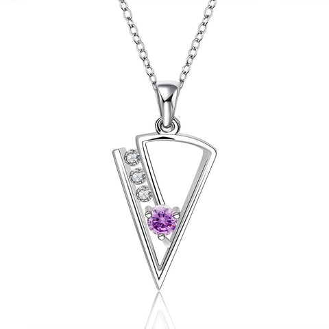 Silver Necklace LSN662-B