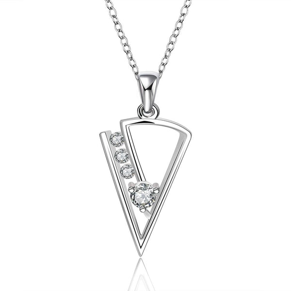 Silver Necklace LSN662-B