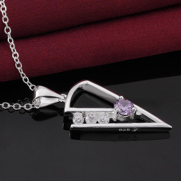 Silver Necklace LSN662-B