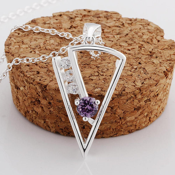 Silver Necklace LSN662-B