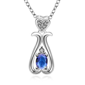 Silver Necklace LSN664-B
