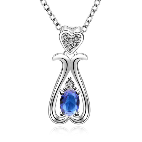 Silver Necklace LSN664-B