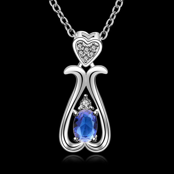 Silver Necklace LSN664-B