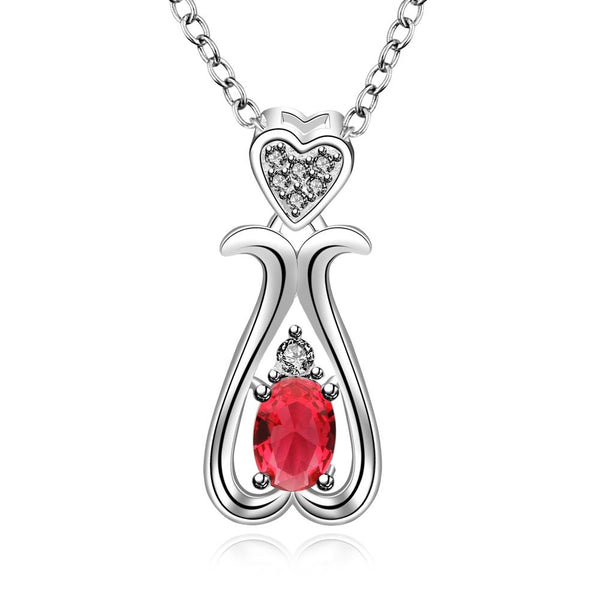 Silver Necklace LSN664-B
