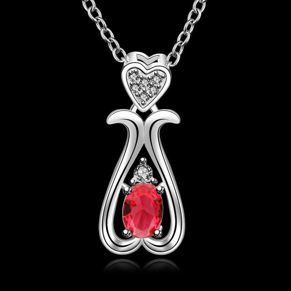 Silver Necklace LSN664-B