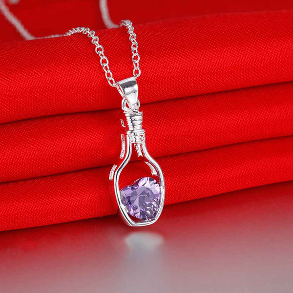 Silver Necklace LSN666