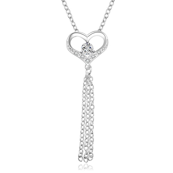 Silver Necklace LSN667-B