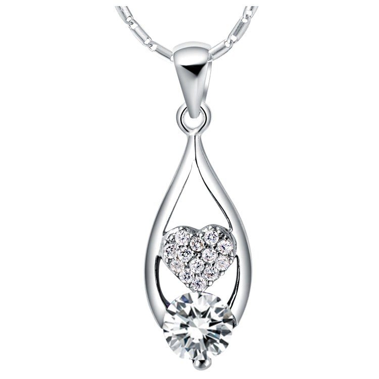 White Gold Necklace LSN668