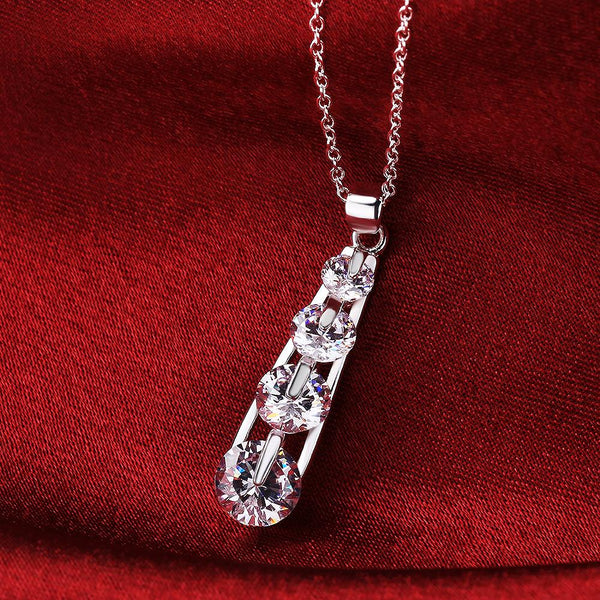 Silver Necklace LSN670