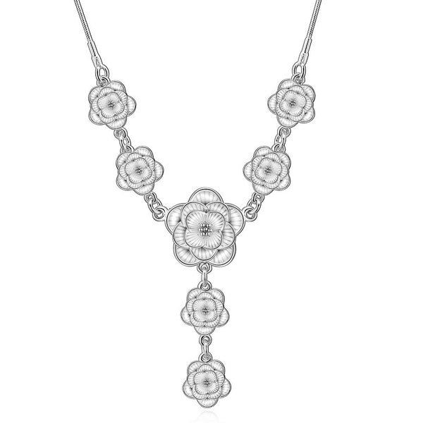 Silver Necklace LSN681
