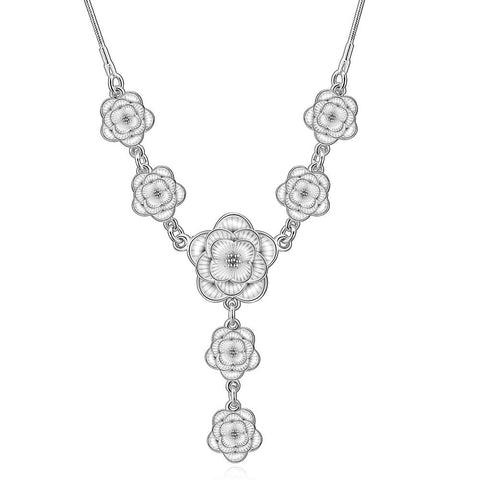 Silver Necklace LSN681