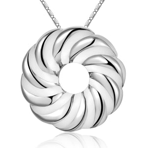 White Gold Necklace LSN684