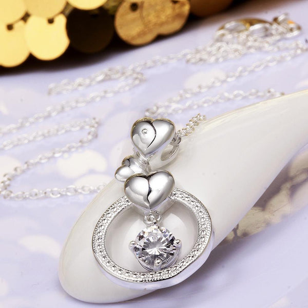 Silver Necklace LSN691