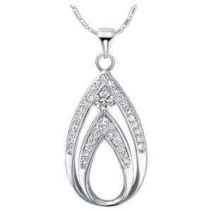 White Gold Necklace LSN702