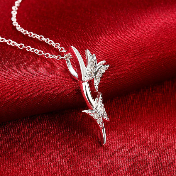Silver Necklace LSN702