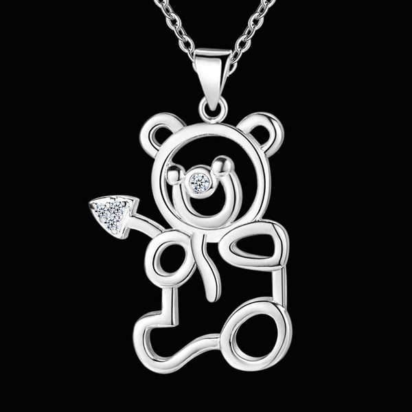 Silver Necklace LSN713