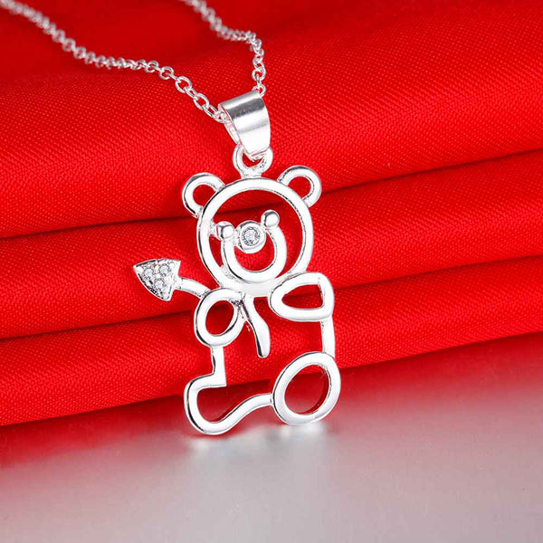 Silver Necklace LSN713