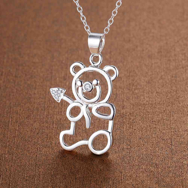 Silver Necklace LSN713