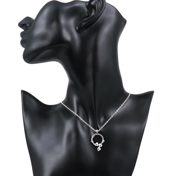 Silver Necklace LSN724