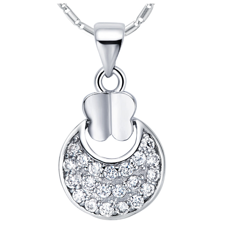 White Gold Plated Necklace LSN727