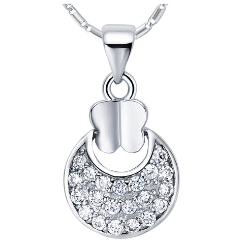 White Gold Plated Necklace LSN727