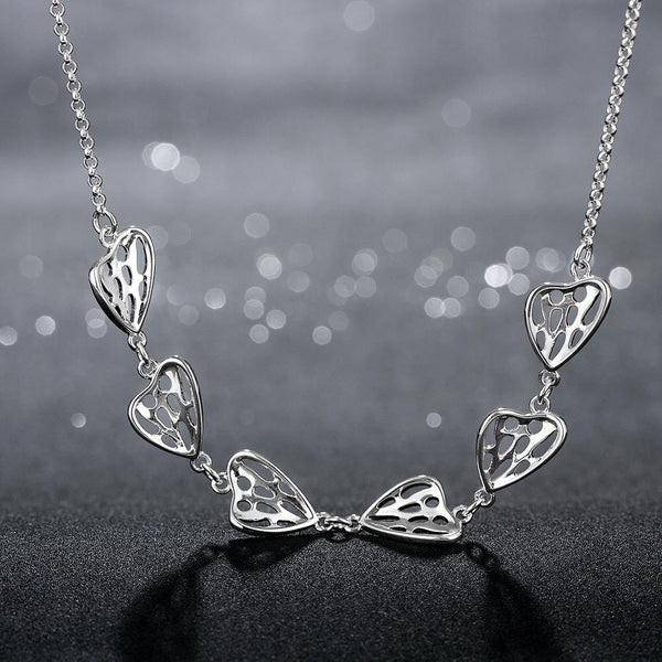 Silver Necklace LSN729