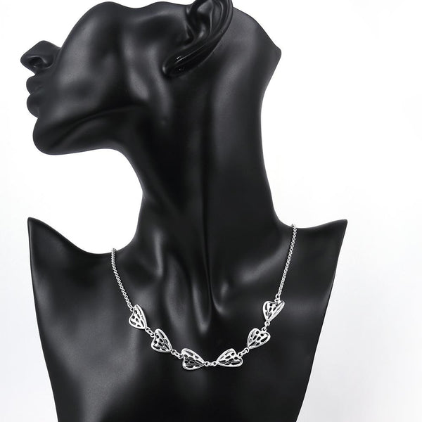 Silver Necklace LSN729