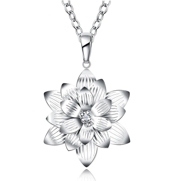 Silver Necklace LSN735