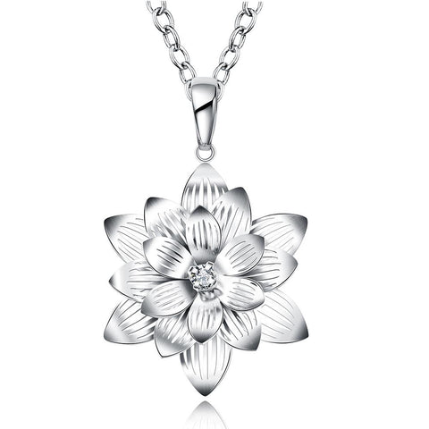 Silver Necklace LSN735
