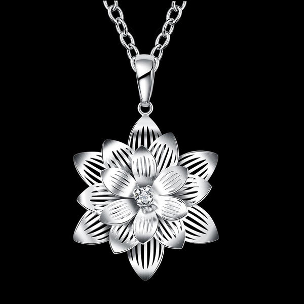 Silver Necklace LSN735