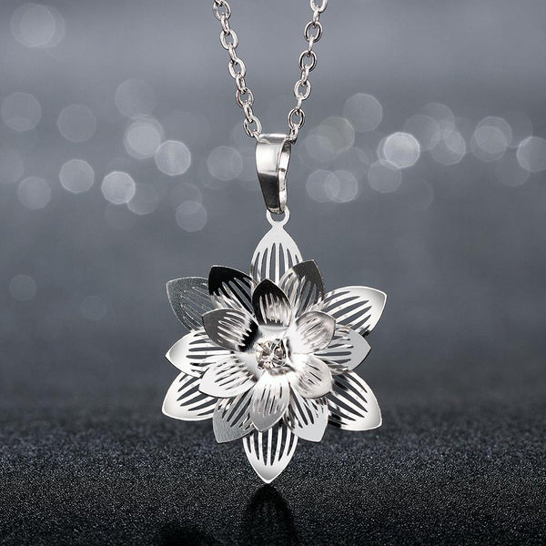 Silver Necklace LSN735