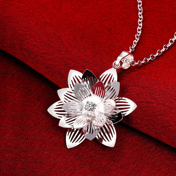 Silver Necklace LSN735
