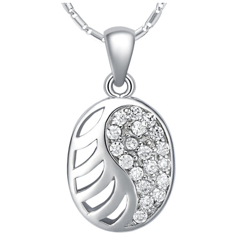 White Gold Plated Necklace LSN740