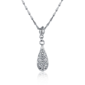 White Gold Necklace LSN749