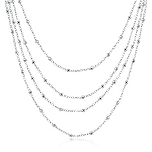 Silver Necklace LSN751