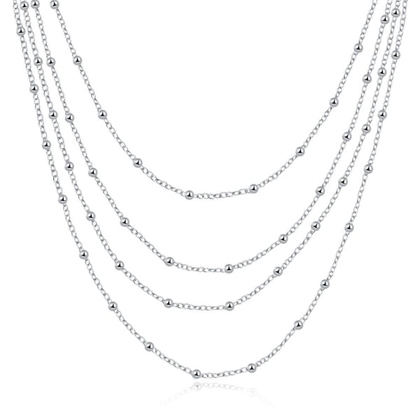 Silver Necklace LSN751