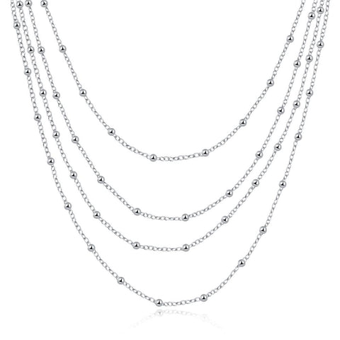 Silver Necklace LSN751