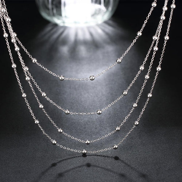 Silver Necklace LSN751