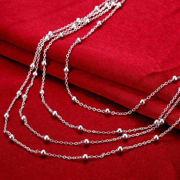 Silver Necklace LSN751