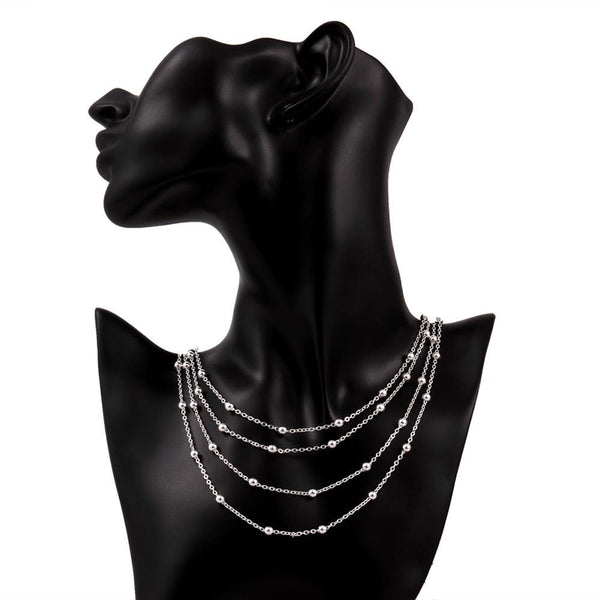 Silver Necklace LSN751