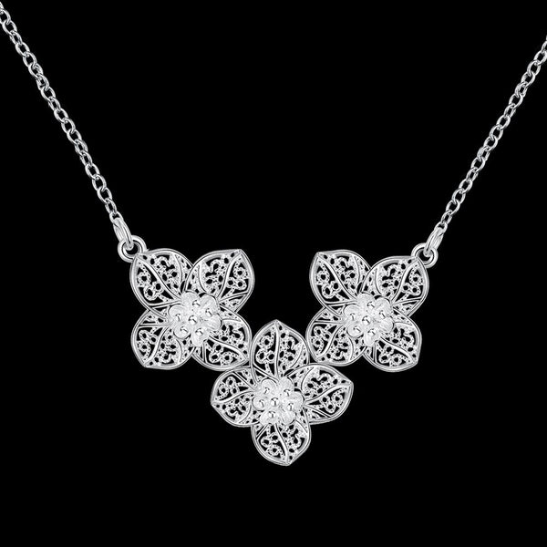 Silver Necklace LSN754